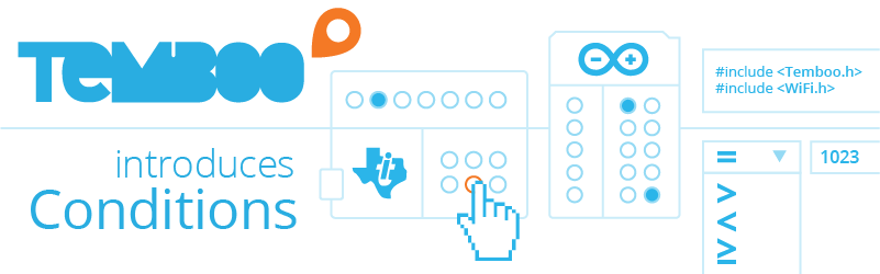 temboo's tweet image. Bring your Internet of Things ideas to life in minutes w/our powerful new IoT programming tool temboo.com/conditions