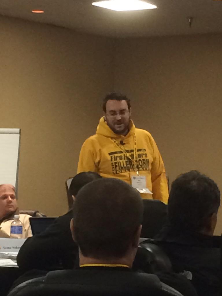 sethrainwater's tweet photo. GOTV with Pete Hackeman. If you aren't registered you don't matter. #pta15 @IAFFNewsDesk @IAFFTreg http://t.co/cpiH65mYTJ