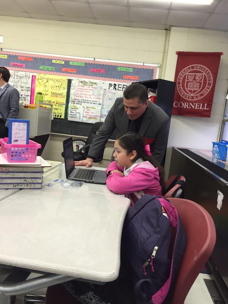 SISD_CI's tweet photo. Mr. Teran experiencing the importance of vertical alignment and digital learning! #SISD_OCB #TeamSISD http://t.co/CQpkvXFS0z