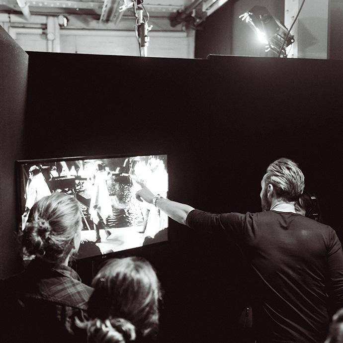 HunterBoots's tweet photo. Take a look behind the scenes of the Hunter Original autumn/winter 2015 #LFW show. #Beahunteroriginal http://t.co/TTLGZR3O2A