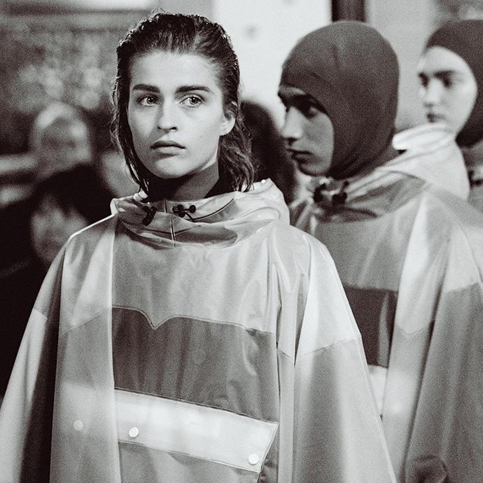 HunterBoots's tweet photo. Take a look behind the scenes of the Hunter Original autumn/winter 2015 #LFW show. #Beahunteroriginal http://t.co/TTLGZR3O2A