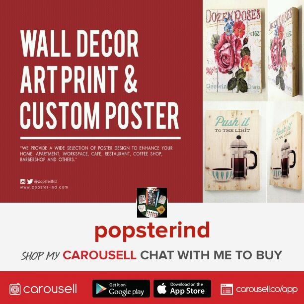 Jual & Custom Poster (@popsterind) on Twitter photo 