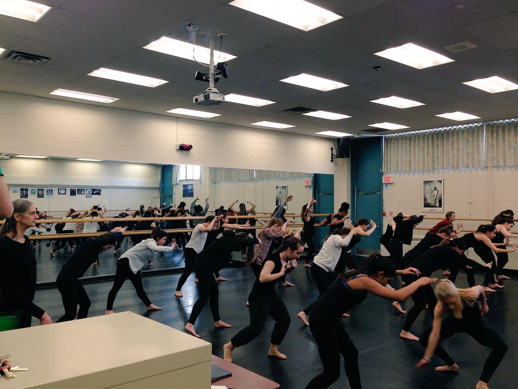 mayfield_dance's tweet photo. Gr. 11's rehearsing w/ world renowned modern dancer Peggy Baker!!! #peggybaker #mayfielddance http://t.co/DDetcIf5nw