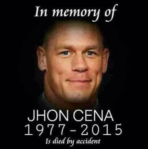 John cena died