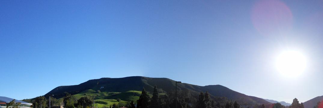 TheDaveGrant's tweet photo. Good morning from #SLO!
@KCOY @KEYTNC3 @KSBY @calpoly @KEYTNC3Meredith @tvdave @weatherchannel @SLOtownCali #SLOView http://t.co/GvsfRLdXlg