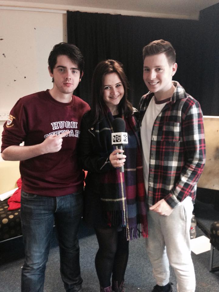 CampusCupids's tweet photo. Introducing our three presenters! James, @Le_Wallflower and @JoshRomOfficial http://t.co/qqe0m9NQkZ