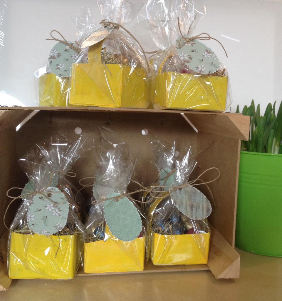 Druk bezig met voorbereidingen pasen