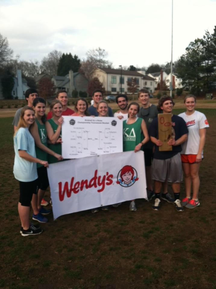 Congratulations to Team Tarzan for winning the kickball tournament!!! @KDClemson <a href="/KappaSigma_CU/">Kappa Sigma Clemson</a>