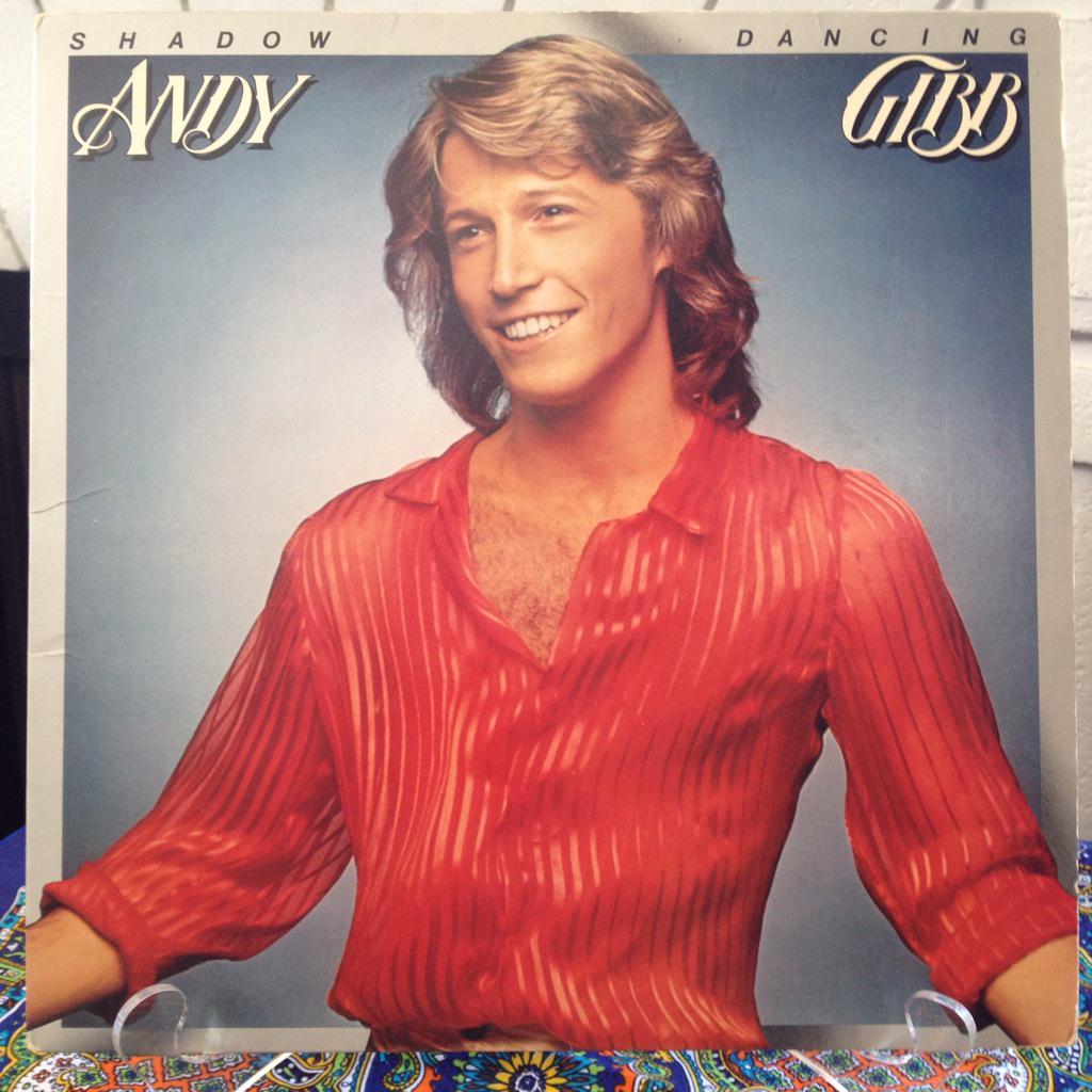  Andy Gibb, \"Shadow Dancing.\" Happy Birthday, Andy! 