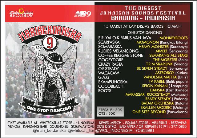 H-9: #MARIBERDANSKA9 #MB9 15/03/15 Lap.Disjas Baros - cmh w/ <a href="/CRS_BAND/">Coffee Reggae Stone</a> @CRAZYRASTA_INDO @COCOBEACH @Batam_orcheska