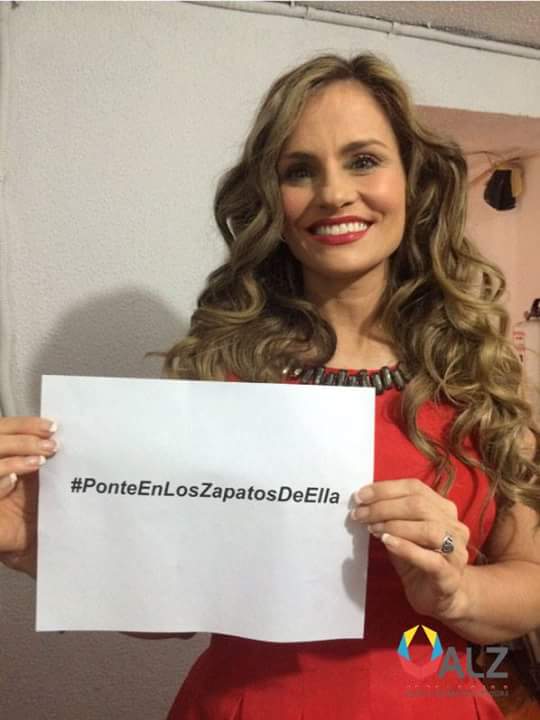 ALZLIDERES's tweet photo. Algunos actores también se unieron a nuestra campaña #PonteEnLosZapatosDeElla y TU ¿que esperas? http://t.co/GwQaABKOQh