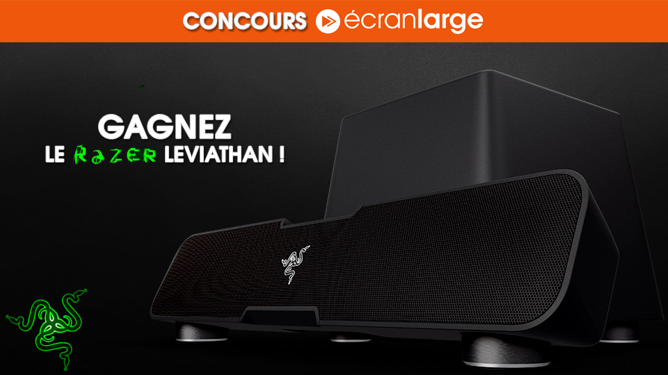 EcranLarge's tweet photo. Follow+RT pour gagner la barre de son 5.1 @Razer Leviathan ! Pour doubler vos chances, RDV sur http://t.co/l3ss5N9v9Z http://t.co/CW03zMdPC7
