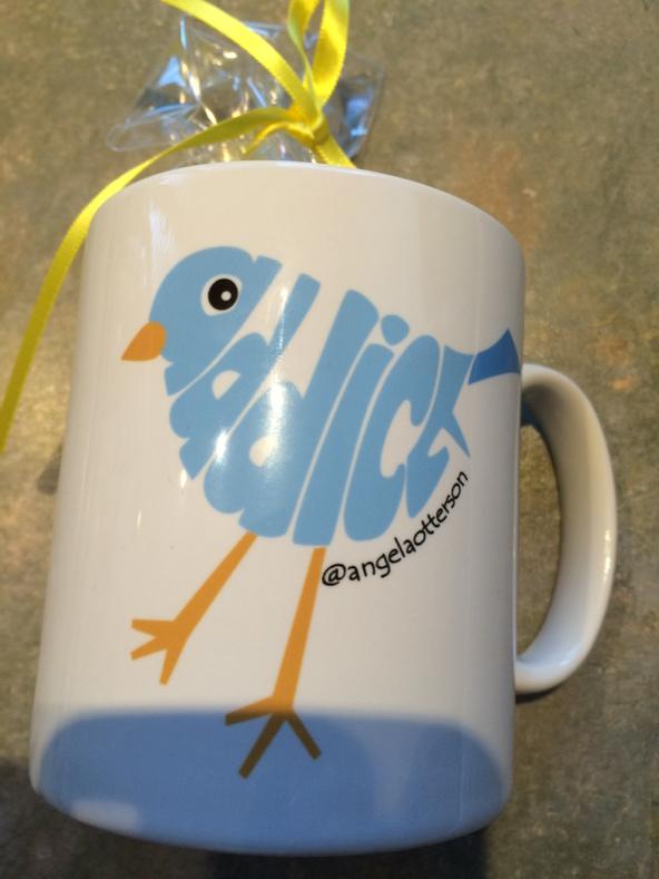 angelaotterson's tweet photo. Thank you @NickyKriel @SocialMediaSumm for my lovely mug - Thrilled! So glad the summit was such a success too!! http://t.co/fYtfeN9sIy