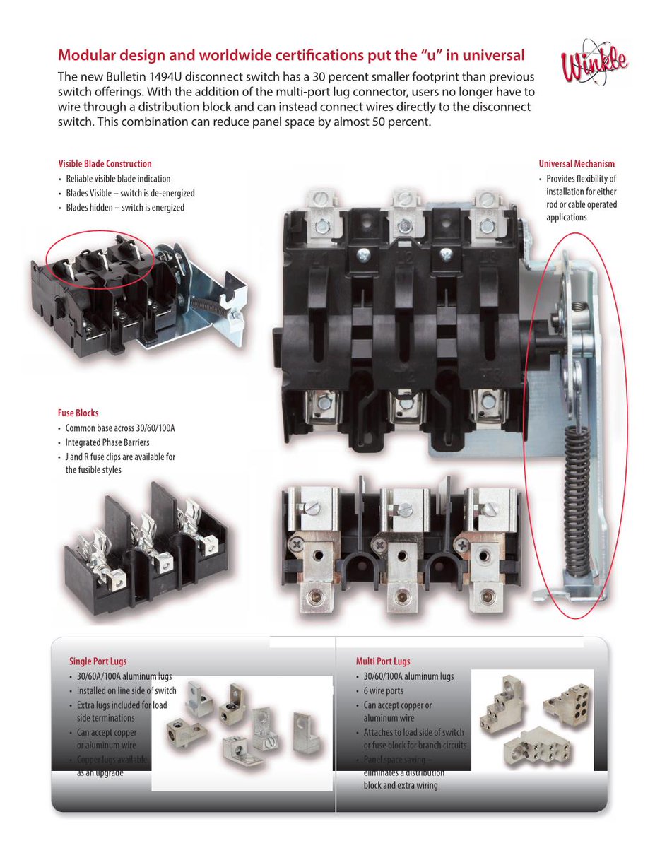 WinkleElectric's tweet image. Visible-Blade #Disconnects by #AllenBradley provides customers and extra level of visual ON &amp;amp; OFF indication.