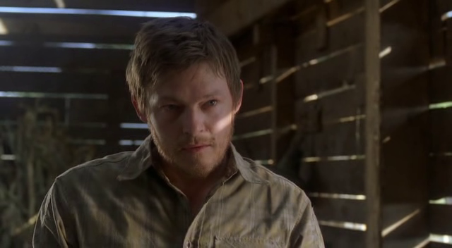 Reedus_AnA's tweet photo. RT @ZellDixon: John - The Messengers 2: The Scarecrow #Norman Reedus #JohnRollins http://t.co/lrnHrWZnvx
>AW! Su rubio natural ♥