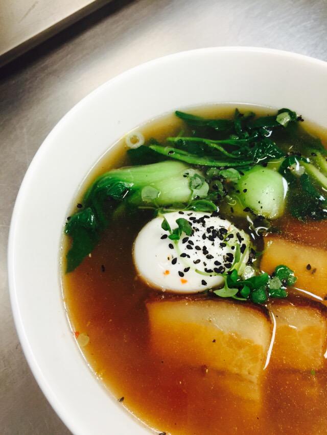 rootsprinceton's tweet photo. No #snowday for us!! We are open and serving till 4pm today. Warm up with our roots #ramen #rootsprinceton http://t.co/Y9TKAPIzGh
