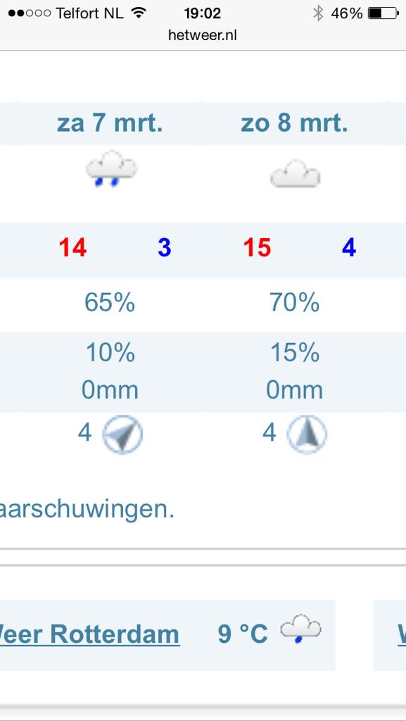 We gaan de goede kant weer op!!
