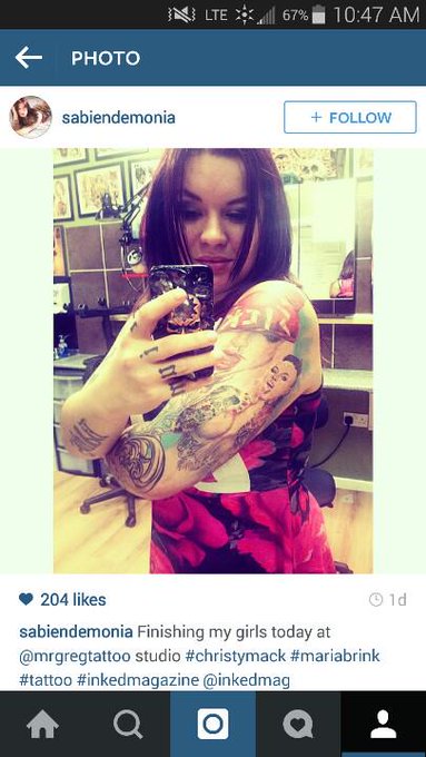 And this lovely lady wearing an ice cream shot also from my Inked magazine spread http://t.co/3vdqf0