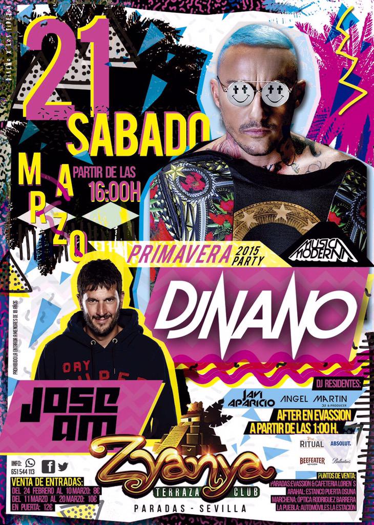 SÁBADO 21 MARZO
FESTIVAL PRIMAVERA
Entradas 8€ hasta el 10 marzo
10€ Después 
RT y entra en el sorteo de 1 entrada