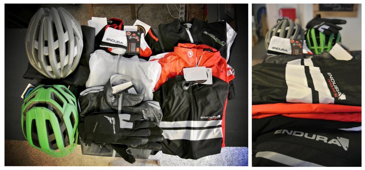Wow, just got my road bike sponsor pack from Endura, just before my tomorrow road bike trip to South Bohemia! #endura