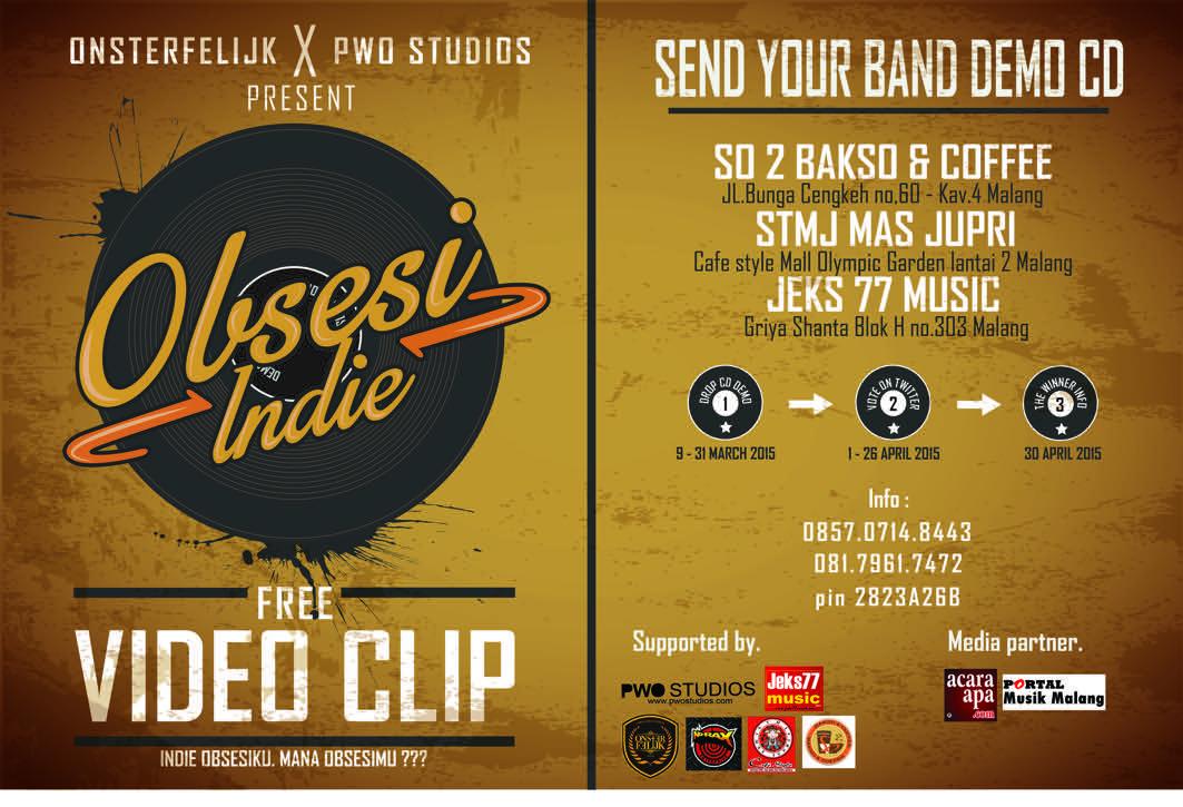 ONSTERFELIJK X PWO STUDIOS
present
"OBSESI INDIE"
<a href="/Norax_inc/">No-rax Enterprise</a>