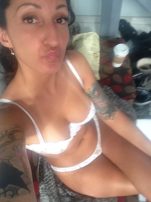 Coffee break 😋 #lingerie #inked http://t.co/SxNWoYEvCQ<a href="/tag/lingerie"class="tags">#lingerie</a><a href="/tag/inked"class="tags">#inked</a>