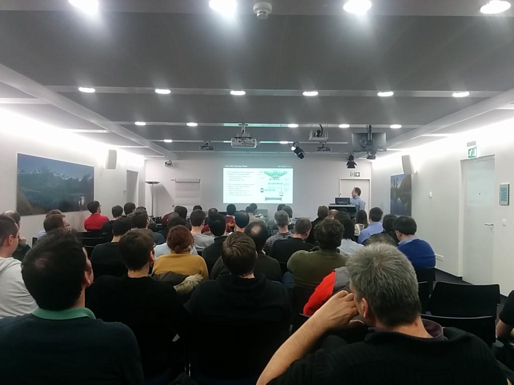 themerne's tweet image. Theo Basler from @NimbleStorage at the 9th #OpenStackCH Usergroup Meetup