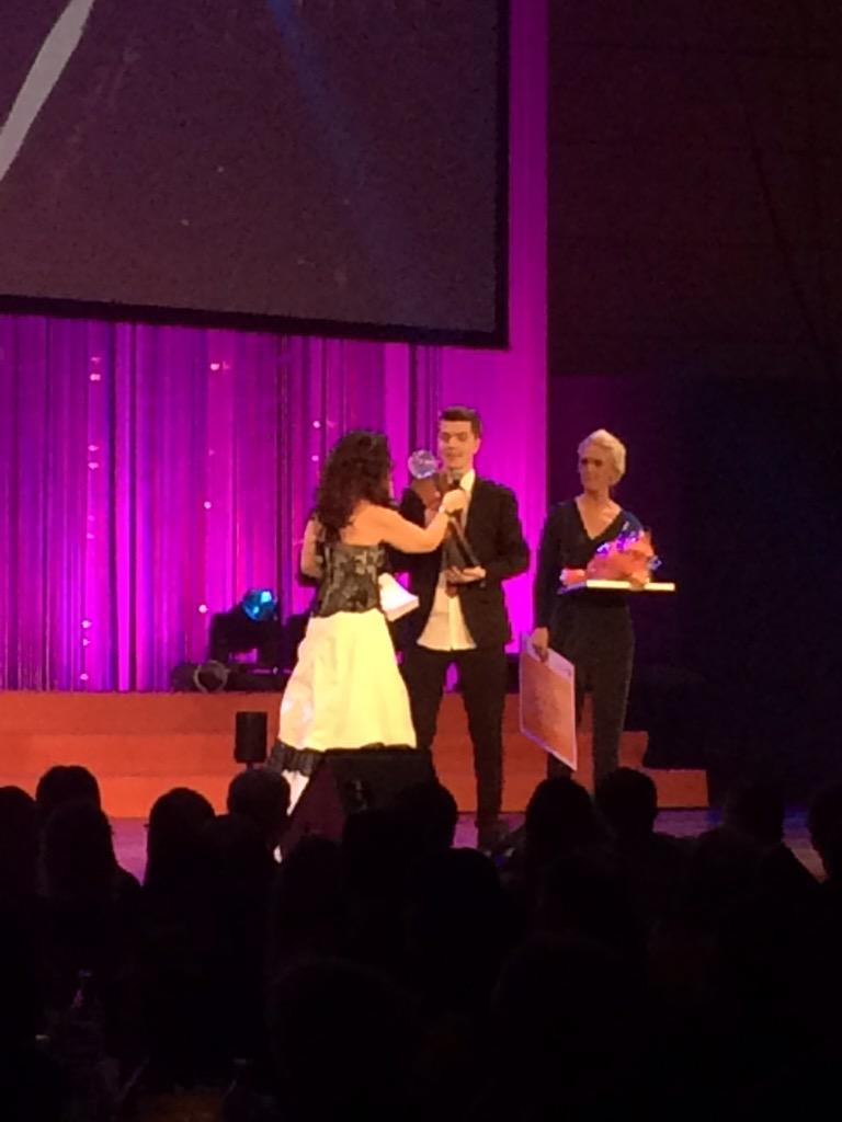 orebrogalan's tweet photo. Årets ungdomspris går till appskaparen Jonathan Ortheden! Grattis! #örebrogalan http://t.co/V5w7JZfv40