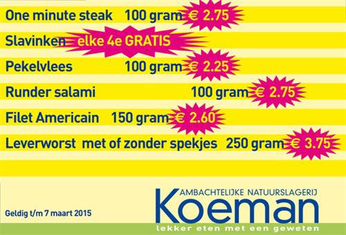 Nog twee dagen voor onze smakelijke aanbiedingen. #biologisch #SKAL