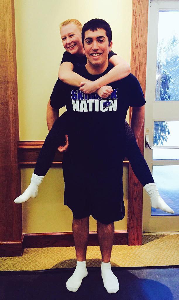 2015Legacy's tweet photo. #tbt Stonehill's So You Think You Can Dance competition. Seniors Jeff and Meg both made multi-year pledges to #5for15 http://t.co/0Rm1Ca1ncD