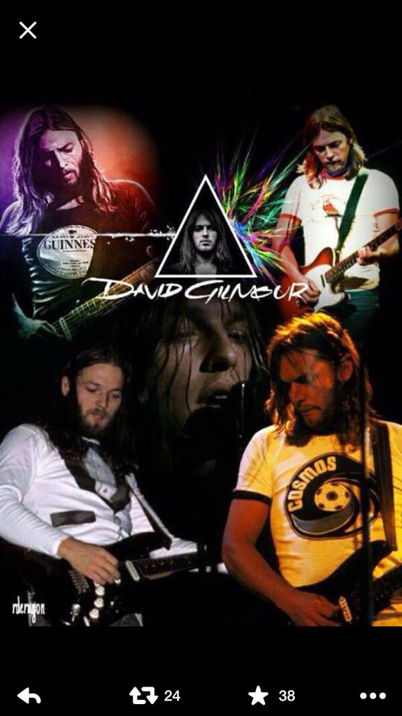 A very happy birthday to the one and only Mr David gilmour. Looking forward to the new record  