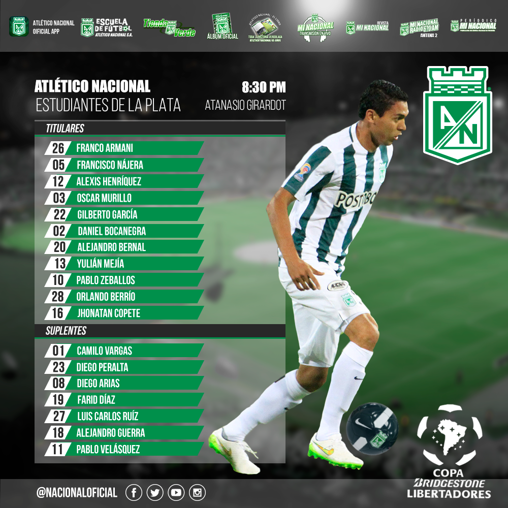 Atlético Nacional tweet media