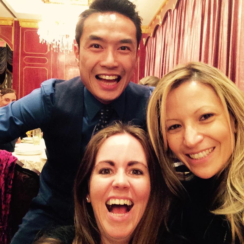 mparatore's tweet photo. Enjoying @tridel Spring Dinner with @Tara_Tridel and @derekmaktridel  #bringonthefun #nomnomnom http://t.co/PrfKGT3FRY