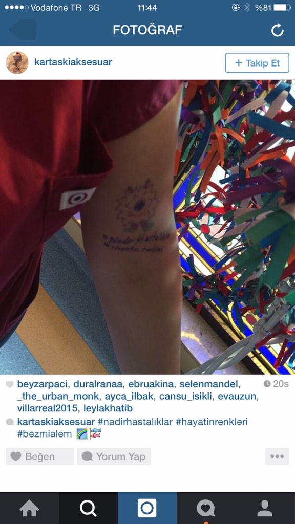 Hadi sizde boyayın ve arkadaşınıza meydan okuyun.. #nadirhastalik #hayatinrenkleri #rengarenkboya #Rarediseaseday2015