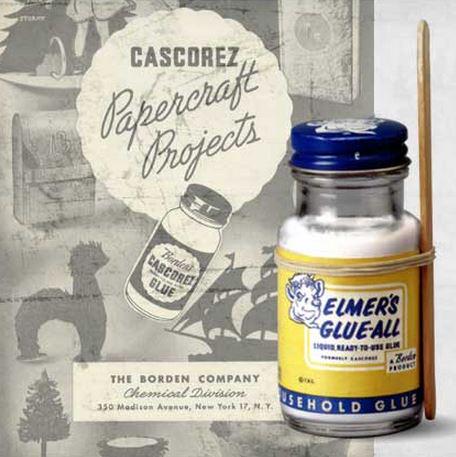 Elmer's on X: #TBT time! Who remembers our original Elmer's Glue-All Paste  that launched in 1947? Complete with wooden stick!   / X