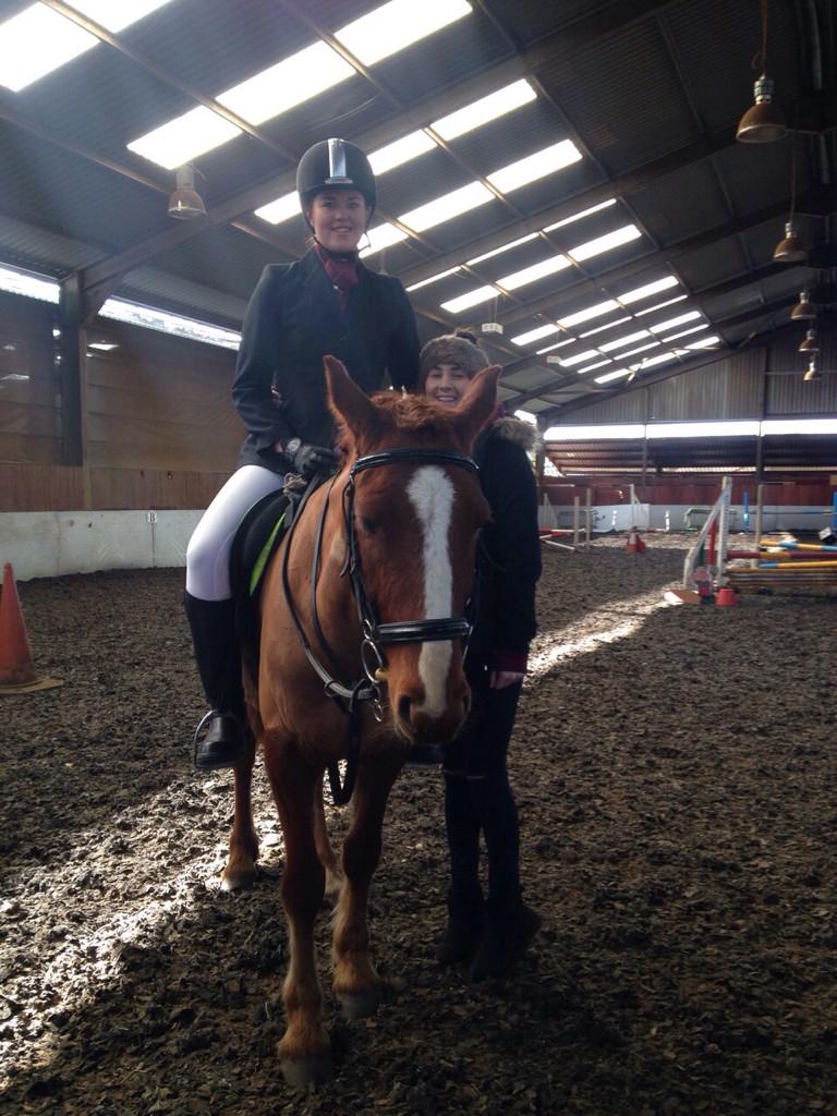 StrathEquest's tweet image. Harriet and Holly at Edinburgh's home competition ❤️