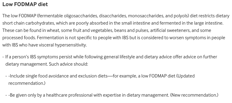 Irritable bowel syndrome in adults in primary care: summary of updated NICE guidance bmj.com/content/350/bm…