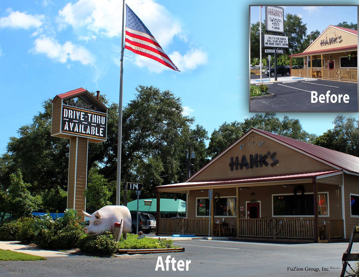 FuZionLED's tweet image. Hanks BBQ
8546 N Dale Mabry Hwy, Tampa, FL 33614
(813) 936-5555
hanksplacebbq.com