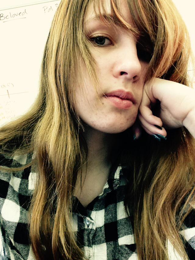 //I take selfies in class I am literally Tony Jesus Christ