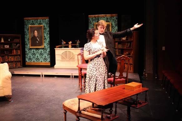 UNCGTheatre's tweet photo. Here are some shots from the #uncgmfa one acts! #UNCGTHEATRE #Chekhov #Pinter #MFA http://t.co/0vXVtpF8Cu