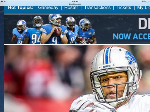 There are 5 players in the season ticket banner atop the Lions' website. None is Ndamukong Suh. #DetectiveWork