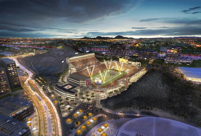 OStadiumNews's tweet photo. Plan du renouveau du #SunDevilStadium d'#ArizonaState http://t.co/QrV0f4DHRE #FootballASU http://t.co/o93qsgIidA