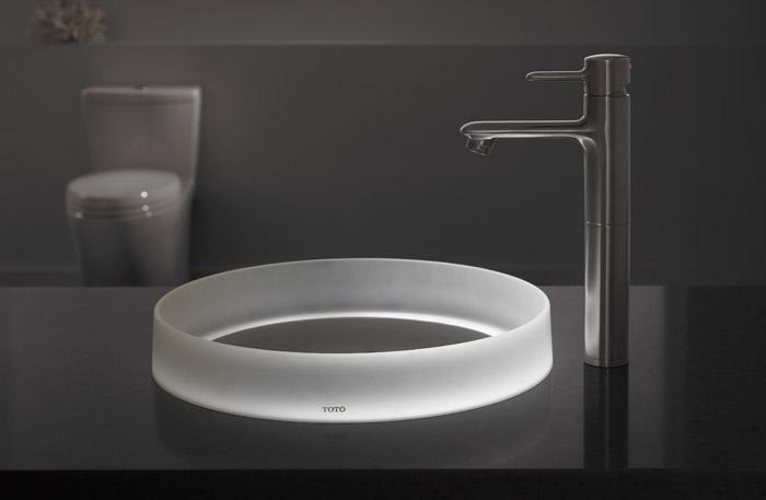 TOTOUSA's tweet image. LED lit lavatories like our Luminist provide visual cues for those with vision impairment #DesignLUX