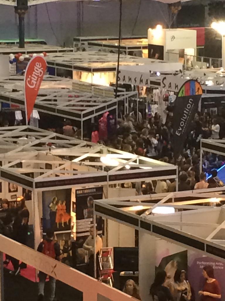 EvolutionFndCol's tweet photo. @Ginge_London & Evolution flying the flags @MOVEITSHOW #MOVEIT2015 http://t.co/5oGGu4HIxQ