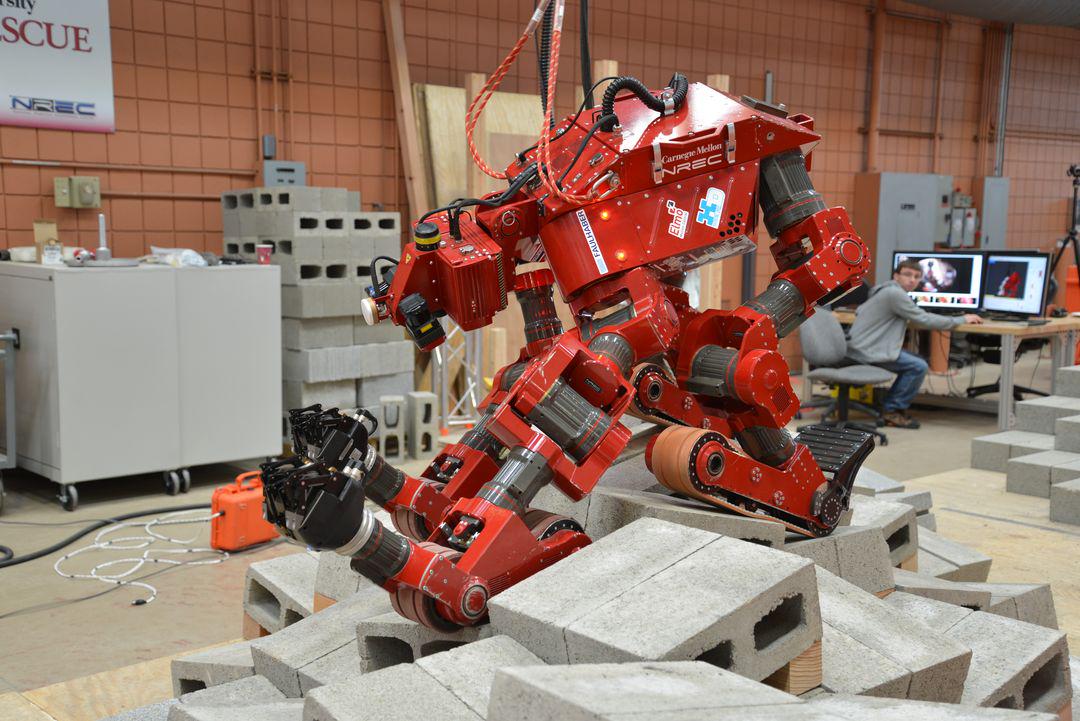SCSatCMU's tweet photo. Carnegie Mellon's #darpadrc teams welcome new competitors, http://t.co/0gYMNORv3v See you in Pomona! @TartanRescue http://t.co/E2ANzGlreD