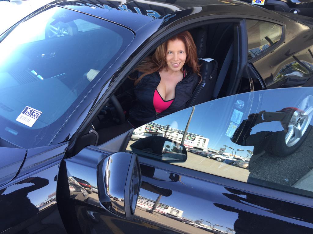 TW Pornstars - Nicky Ferrari. Twitter. #BrandNew #happy #mustang 2015 liked?. 9:58 PM - 5 Mar 2015