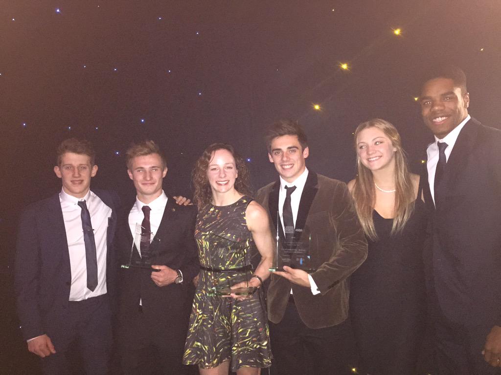 So proud of our Commonwealth games divers! Team of the year at #LSA15