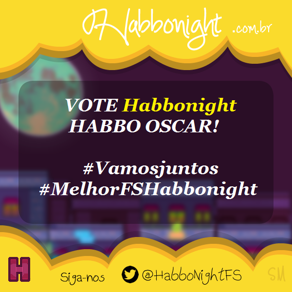 HabboNight's tweet photo. Neste Habbo Oscar, VOTE HABBONIGHT! #Vamosjuntos #MelhorFSHabbonight http://t.co/9HtKw8JpqH