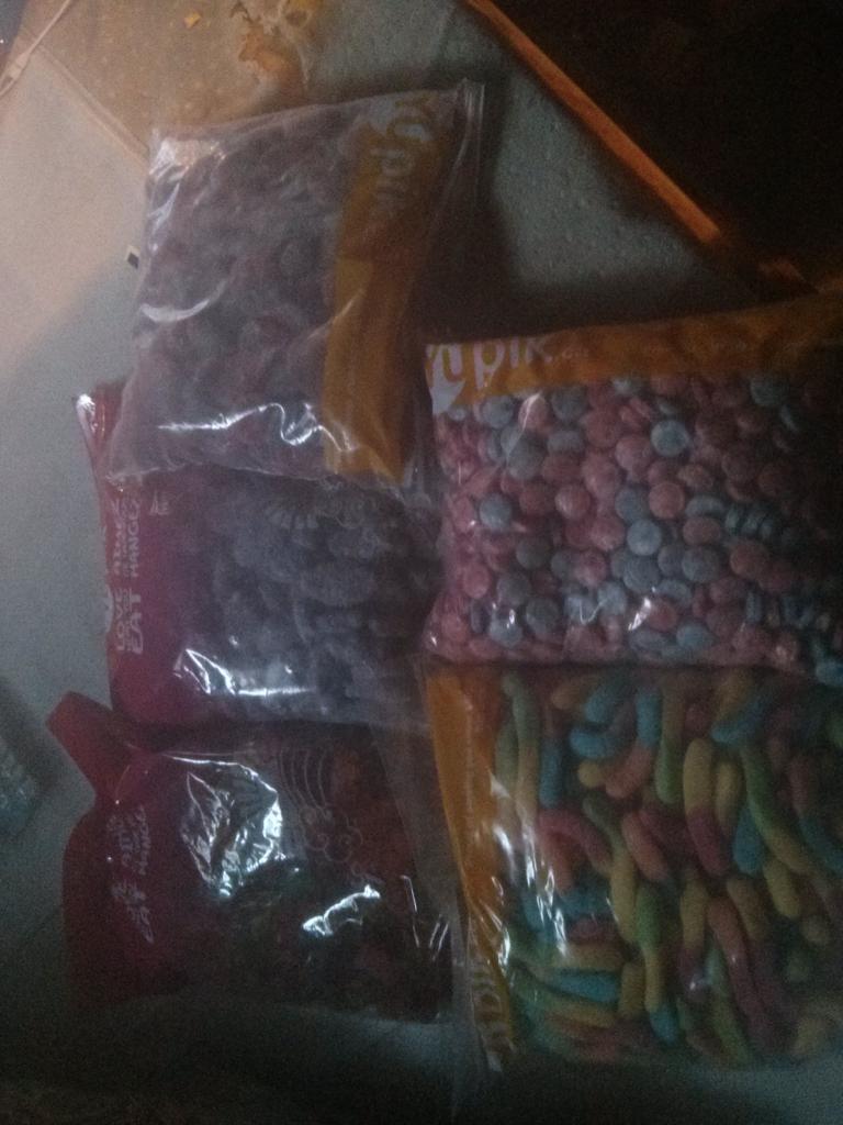 mindofmagoo's tweet image. I wasn't kidding the other day when I said I ordered 11 pounds of candy