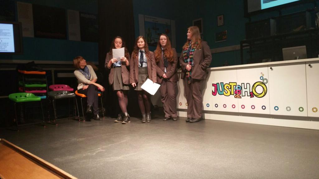 Here are the girls in #STEM action!